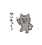 鯖猫ジョン（個別スタンプ：3）