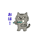 鯖猫ジョン（個別スタンプ：9）