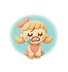 ぷっくり粘土みたい♡毎日（個別スタンプ：5）