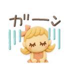 ぷっくり粘土みたい♡毎日（個別スタンプ：6）