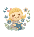 ぷっくり粘土みたい♡毎日（個別スタンプ：8）