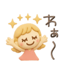 ぷっくり粘土みたい♡毎日（個別スタンプ：14）