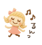 ぷっくり粘土みたい♡毎日（個別スタンプ：31）