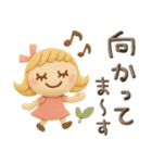 ぷっくり粘土みたい♡毎日（個別スタンプ：34）