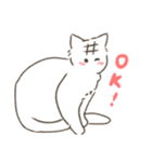 しゃ〜ぷねこ（個別スタンプ：12）