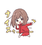 元気になぁれ♡ほめまくるジャージちゃん（個別スタンプ：3）