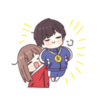 元気になぁれ♡ほめまくるジャージちゃん（個別スタンプ：7）