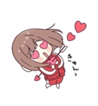 元気になぁれ♡ほめまくるジャージちゃん（個別スタンプ：8）
