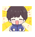 元気になぁれ☆ほめまくるジャージくん（個別スタンプ：34）