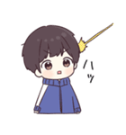 元気になぁれ☆ほめまくるジャージくん（個別スタンプ：37）