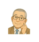 優しいおじいさん（個別スタンプ：7）
