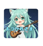プレミアムみなみちゃんスタンプ12（個別スタンプ：14）