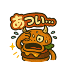ハンバーガーモンスターのスタンプ（個別スタンプ：31）