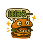 ハンバーガーモンスターのスタンプ（個別スタンプ：35）