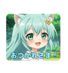 プレミアムみなみちゃんスタンプ11（個別スタンプ：14）
