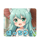プレミアムみなみちゃんスタンプ11（個別スタンプ：35）