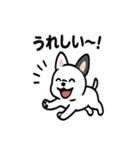 真っ白ボストンテリアの日常（個別スタンプ：2）