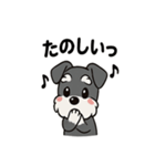シュナウザーのきもち2（個別スタンプ：2）