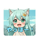 最速で駆けつけるみなみちゃんスタンプ（個別スタンプ：5）