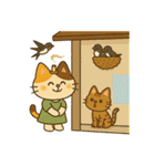 お灸ねこ・姫ちゃんの初夏・梅雨・夏（個別スタンプ：6）