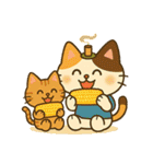 お灸ねこ・姫ちゃんの初夏・梅雨・夏（個別スタンプ：19）