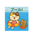 お灸ねこ・姫ちゃんの初夏・梅雨・夏（個別スタンプ：25）