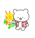 白いこぐま⭐︎こぐぷぅの夏（個別スタンプ：14）