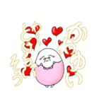 大きめ文字の優しいばあたま（個別スタンプ：5）