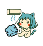 ねっ娘②【夏】……………………,..（個別スタンプ：39）