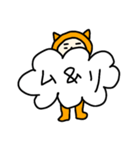 吹き出しと猫かぶり（個別スタンプ：9）