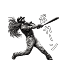 迫力満点メジャー！投手！（個別スタンプ：34）