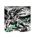 迫力満点メジャー！投手！（個別スタンプ：37）