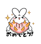 気疲れうさぎ Vol.3（個別スタンプ：6）