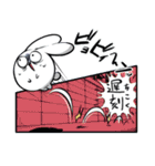 気疲れうさぎ Vol.3（個別スタンプ：10）