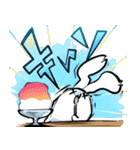 気疲れうさぎ Vol.3（個別スタンプ：37）
