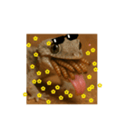 とにかく食べるヤモリレオパカナヘビトカゲ（個別スタンプ：11）