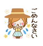 夏から残暑へ♡ずっと使える日常敬語♪（個別スタンプ：22）