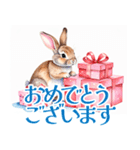 大人可愛い敬語うさぎスタンプ（個別スタンプ：12）
