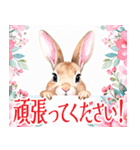 大人可愛い敬語うさぎスタンプ（個別スタンプ：19）