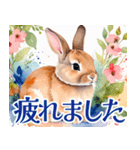 大人可愛い敬語うさぎスタンプ（個別スタンプ：32）