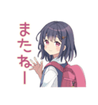 ふんわり女子中学生の毎日挨拶（個別スタンプ：39）