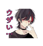 病み気味★地雷系男子の毎日（個別スタンプ：10）