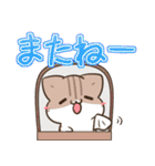 毎日五月病なねこたち でか文字スタンプ3（個別スタンプ：37）