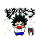 僕のヒーローアカデミにゃん（個別スタンプ：5）