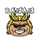僕のヒーローアカデミアとマイキャラコラボ（個別スタンプ：4）