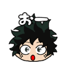 僕のヒーローアカデミアとマイキャラコラボ（個別スタンプ：14）