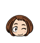 僕のヒーローアカデミアとマイキャラコラボ（個別スタンプ：19）