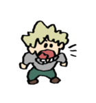 かっちゃんのいろいろスタンプ（個別スタンプ：15）