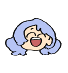 波動ねじれの顔スタンプ（個別スタンプ：1）