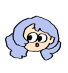 波動ねじれの顔スタンプ（個別スタンプ：3）